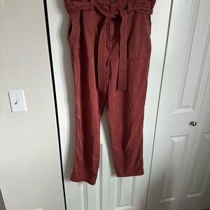 Maurices Rust Ankle Cropped Pants